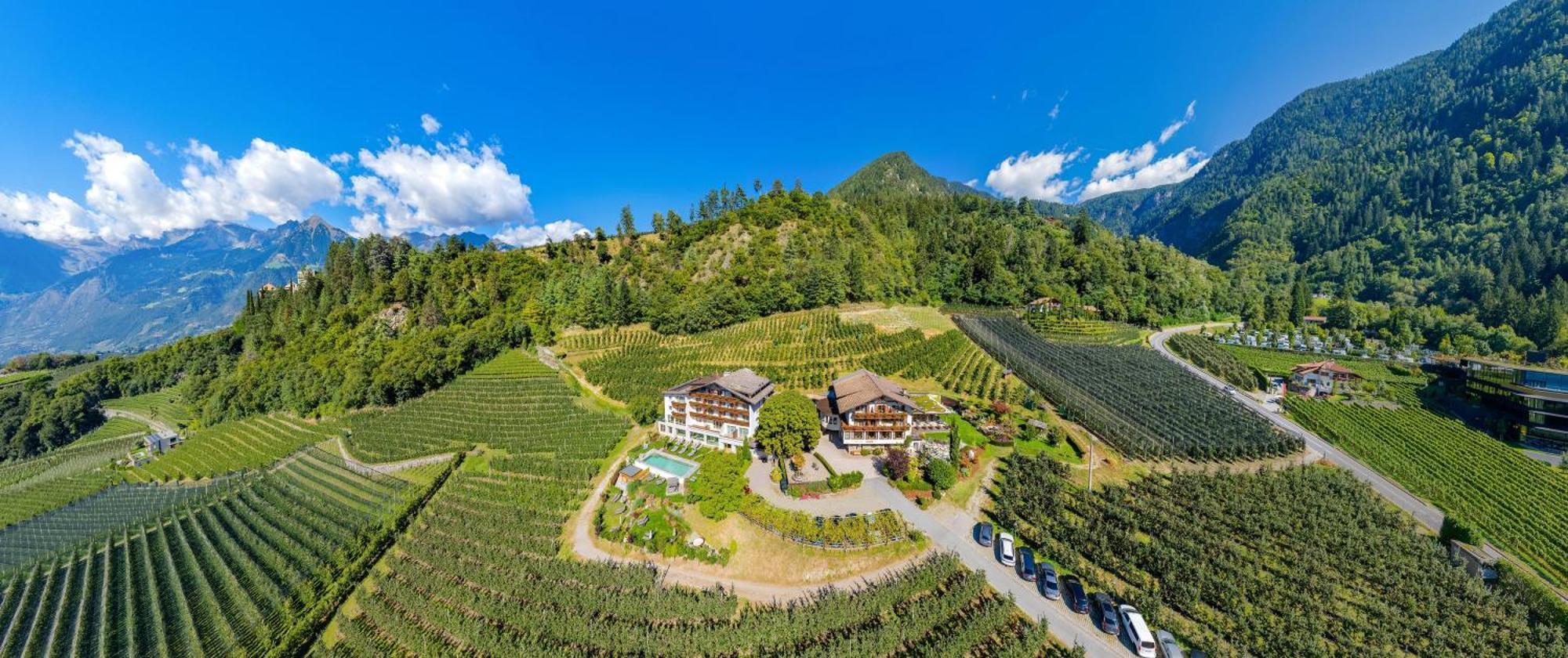 Hotel Kiendl Schenna Bagian luar foto